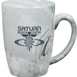 Palermo Marble Ceramic Mug - 16 oz
