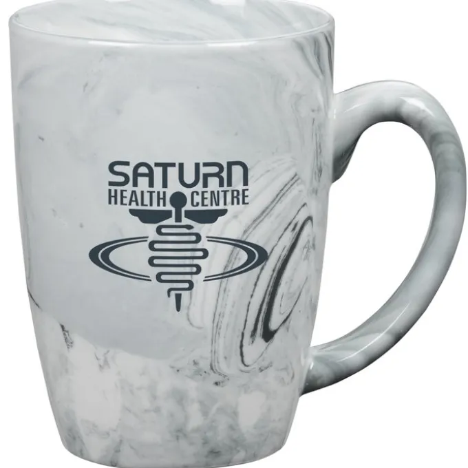 Palermo Marble Ceramic Mug - 16 oz
