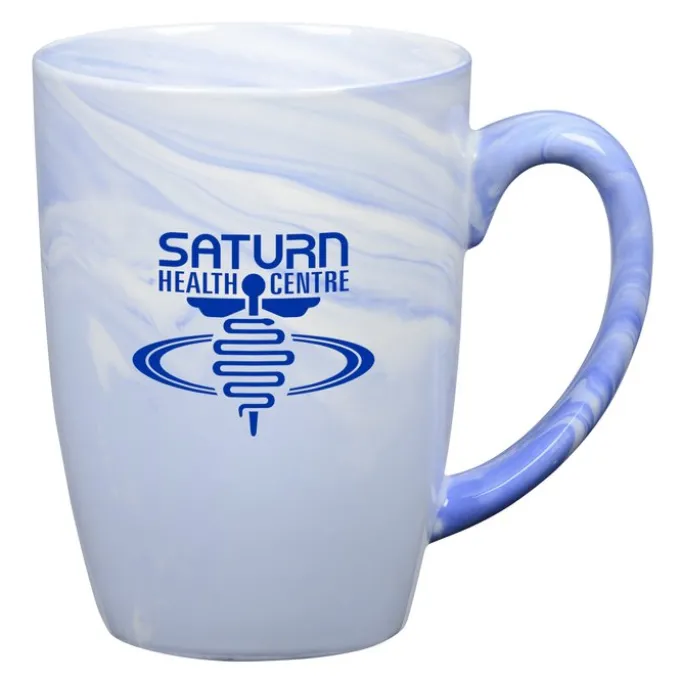 Palermo Marble Ceramic Mug - 16 oz