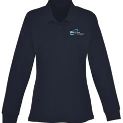 Palo Cotton Pique Long Sleeve Polo - Ladies' - 24 hr