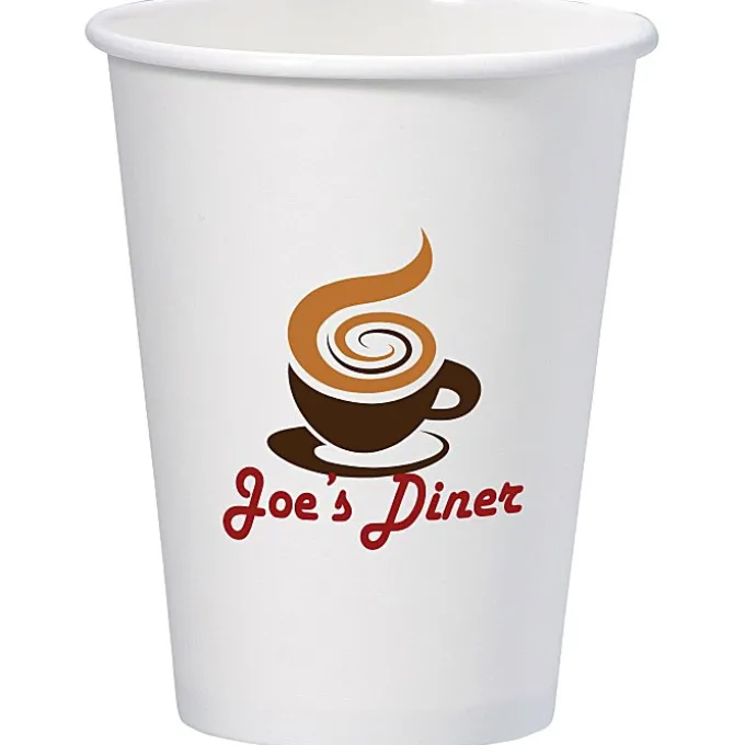 Paper Hot/Cold Cup - 12 oz. - Low Qty - Full Color