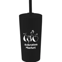 Parade Vacuum Tumbler with Straw - 20 oz. - 24 hr