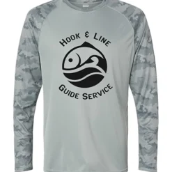 Paragon Cayman Performance Camo Colorblock Long Sleeve T-Shirt
