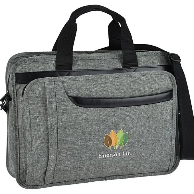 Paragon Laptop Brief Bag - Embroidered