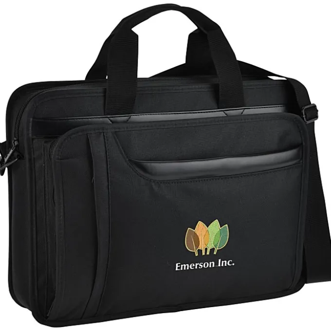 Paragon Laptop Brief Bag - Embroidered