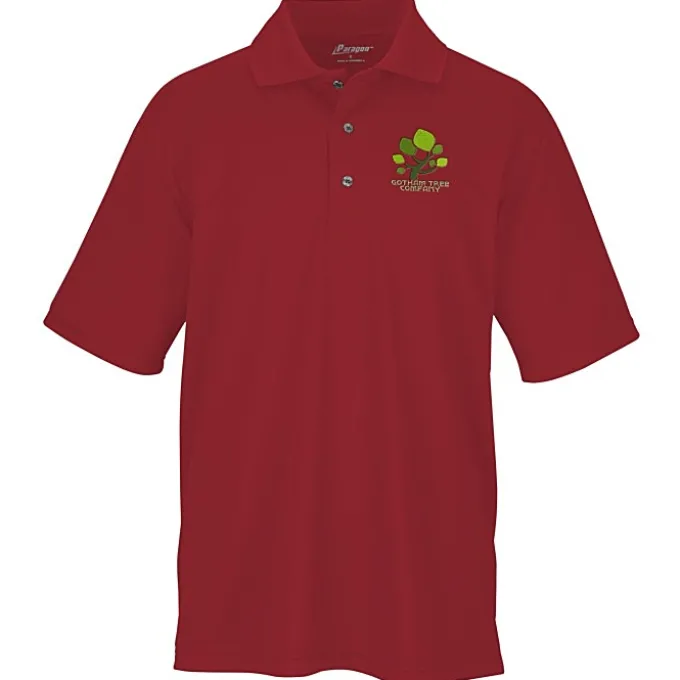 Paragon Saratoga Performance Mini Mesh Polo - Men's