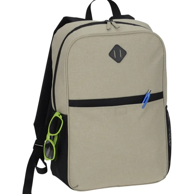 Parker 17-inch Laptop Backpack - Embroidered