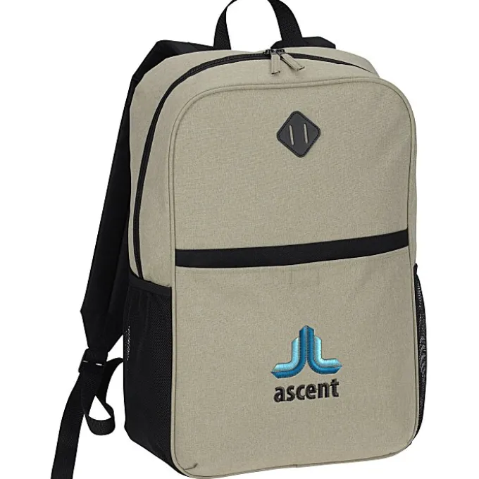 Parker 17-inch Laptop Backpack - Embroidered