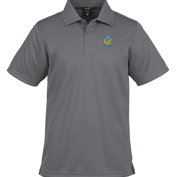 Paseo Dot Stripe Jacquard Polo - Men's