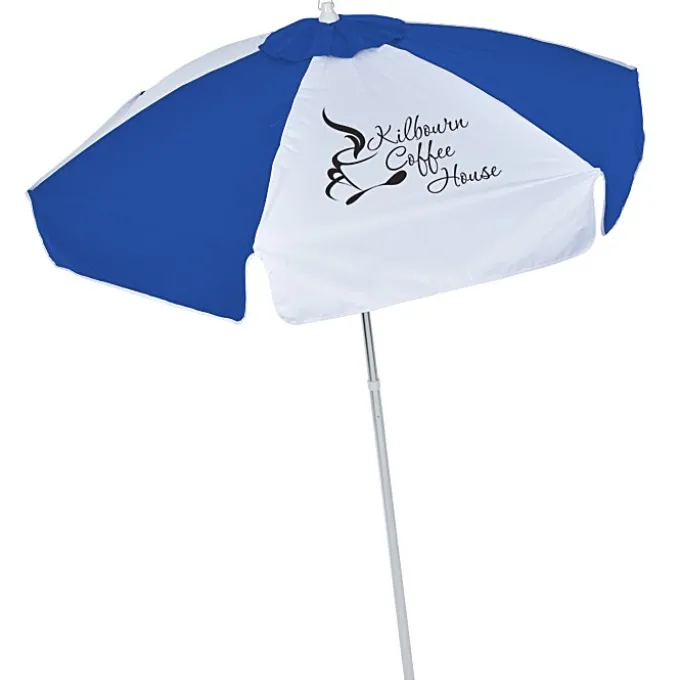 Patio Umbrella - 78-inch Arc - Two Tone