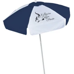 Patio Umbrella - 78-inch Arc - Two Tone