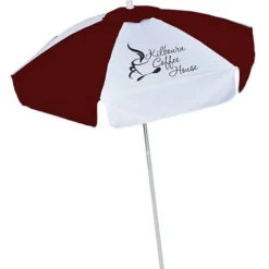 Patio Umbrella - 78-inch Arc - Two Tone