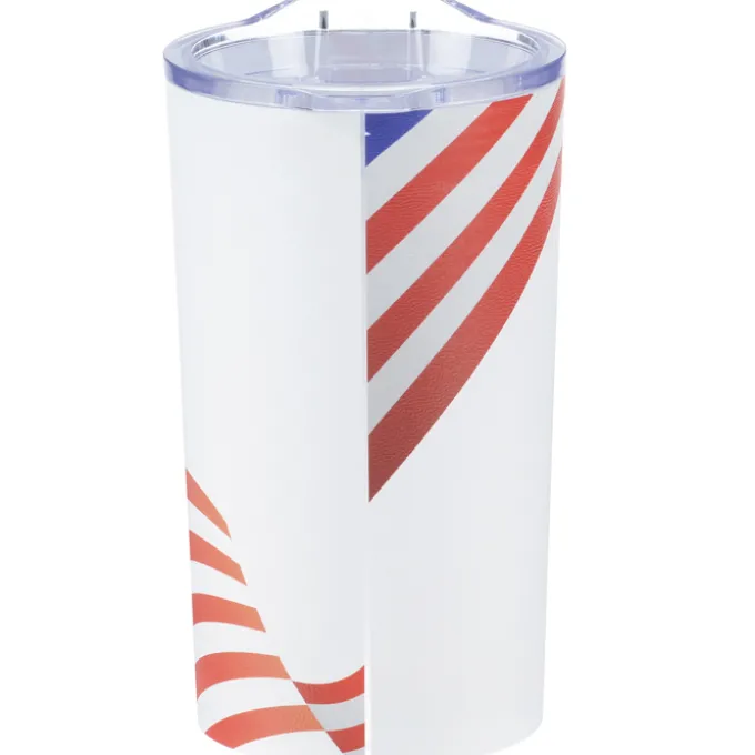 Patriotic Full Color Travel Tumbler - 20 oz