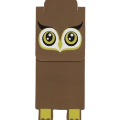 Paws and Claws Magnetic Bookmark - Great Horned Owl