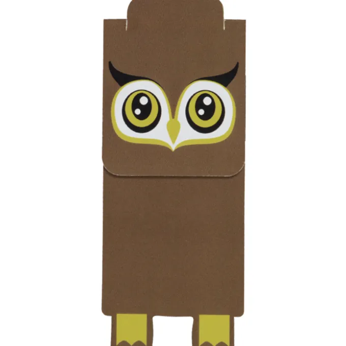 Paws and Claws Magnetic Bookmark - Great Horned Owl