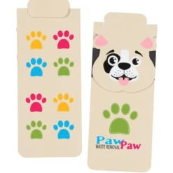 Paws and Claws Magnetic Bookmark - Puppy