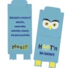 Paws and Claws Magnetic Bookmark - Owl