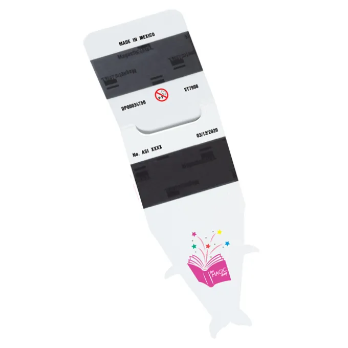 Paws and Claws Magnetic Bookmark - Narwhal
