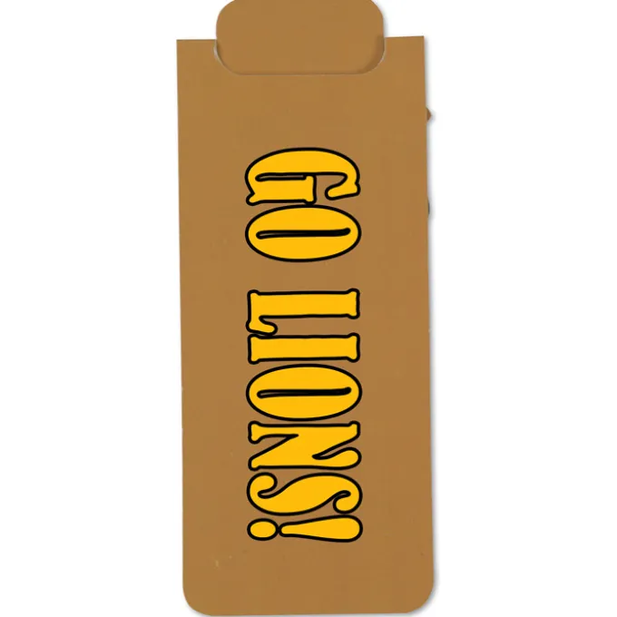 Paws and Claws Magnetic Bookmark - Lion