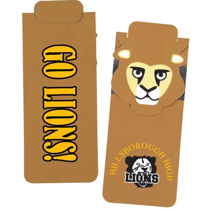 Paws and Claws Magnetic Bookmark - Lion
