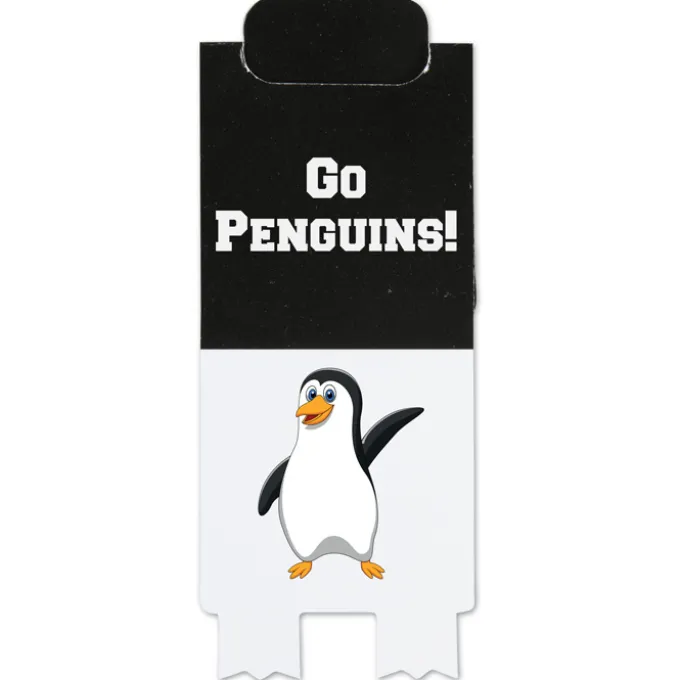Paws and Claws Magnetic Bookmark - Penguin