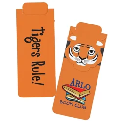 Paws and Claws Magnetic Bookmark - Tiger