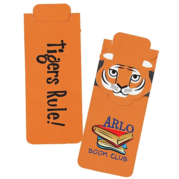 Paws and Claws Magnetic Bookmark - Tiger