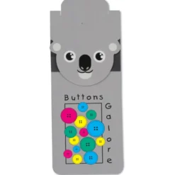 Paws and Claws Magnetic Bookmark - Koala