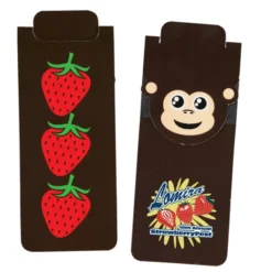 Paws and Claws Magnetic Bookmark - Monkey