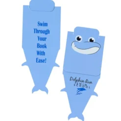 Paws and Claws Magnetic Bookmark - Dolphin