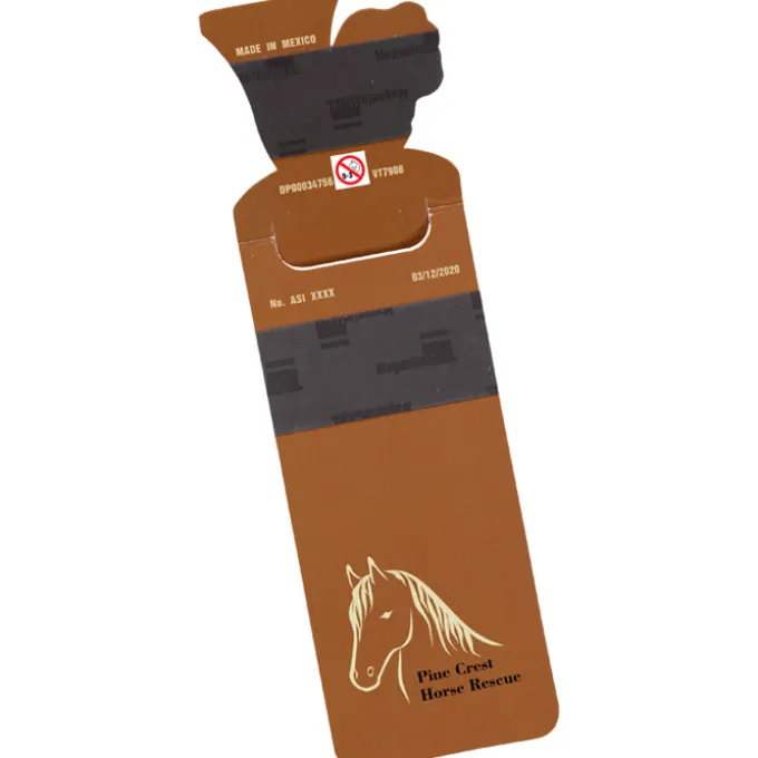 Paws and Claws Magnetic Bookmark - Horse