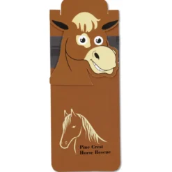 Paws and Claws Magnetic Bookmark - Horse