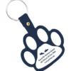 Paw Shaped Keychain - Opaque - 24 hr