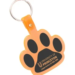 Paw Shaped Keychain - Translucent - 24 hr