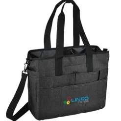 Peabody Multipocket Laptop Tote - Embroidered