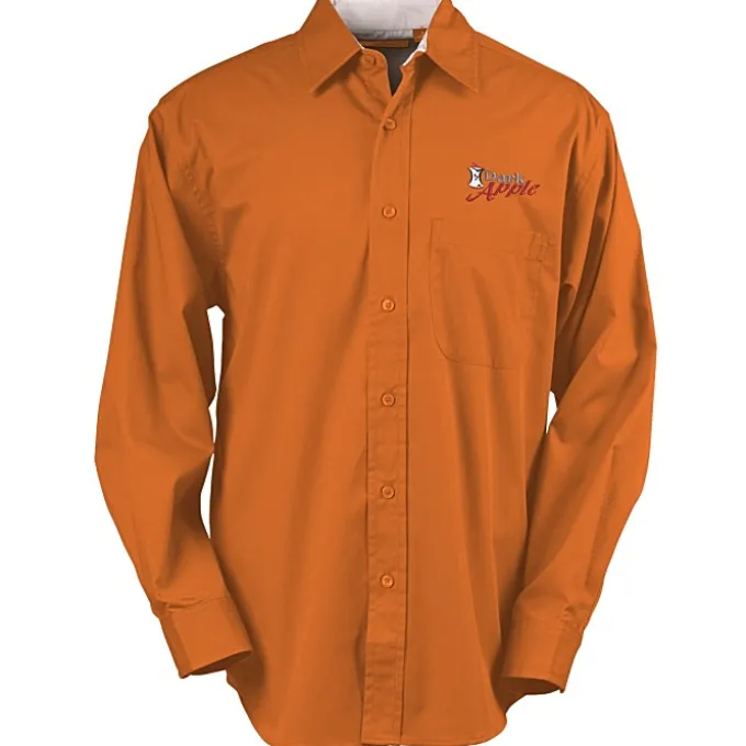Peached Fine Line Twill Shirt - Men's