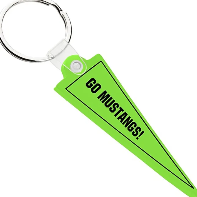 Pennant Soft Keychain - Translucent