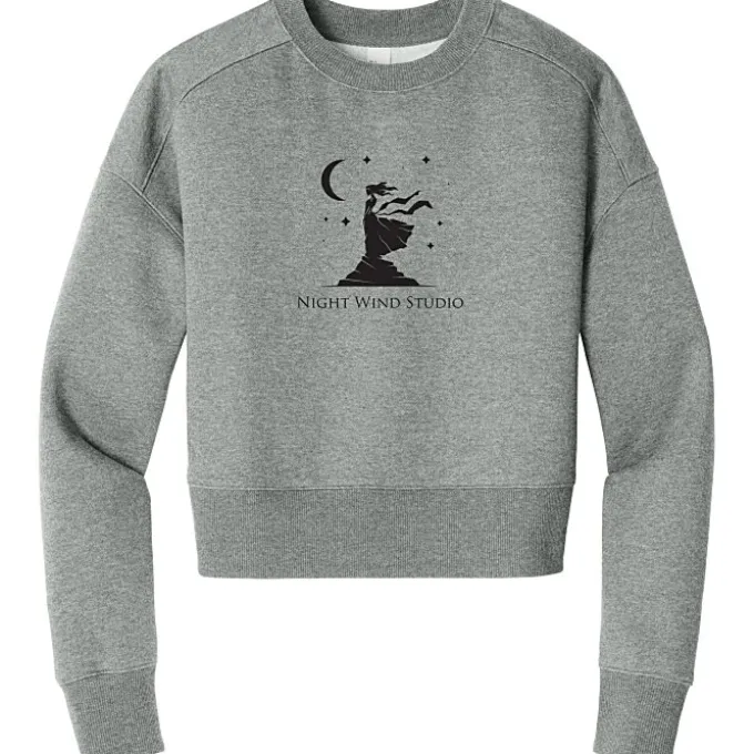 Perfect Blend Cropped Sweatshirt - Ladies' - Screen