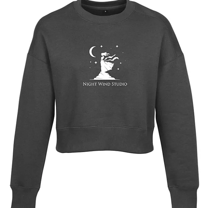 Perfect Blend Cropped Sweatshirt - Ladies' - Screen