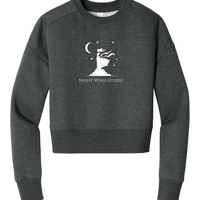 Perfect Blend Cropped Sweatshirt - Ladies' - Screen