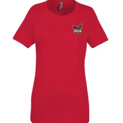 Perfect Weight Crew Tee - Ladies' - Embroidered
