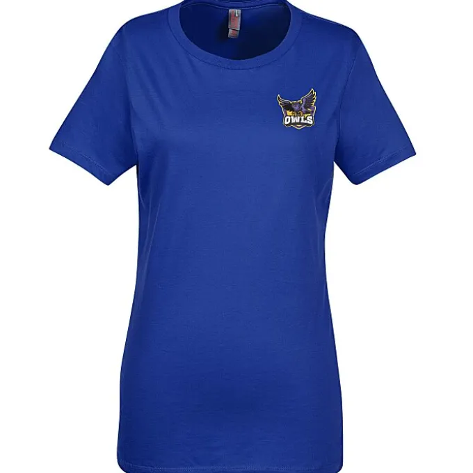 Perfect Weight Crew Tee - Ladies' - Embroidered