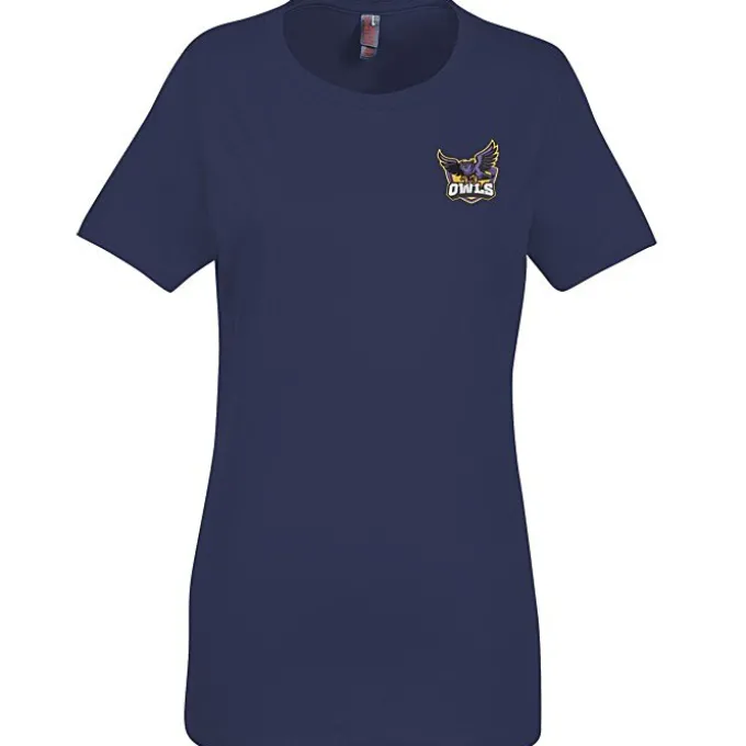 Perfect Weight Crew Tee - Ladies' - Embroidered