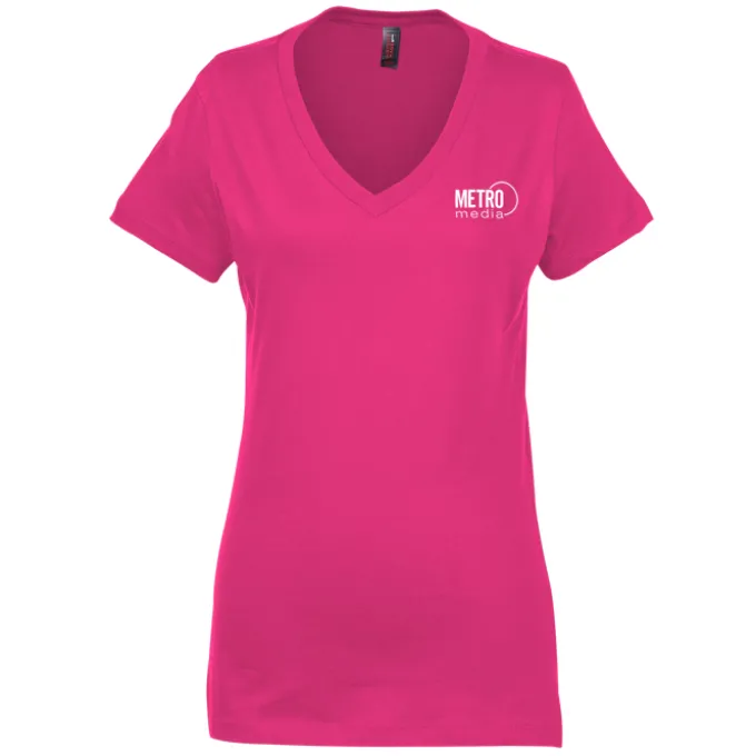 Perfect Weight V-Neck Tee - Ladies'