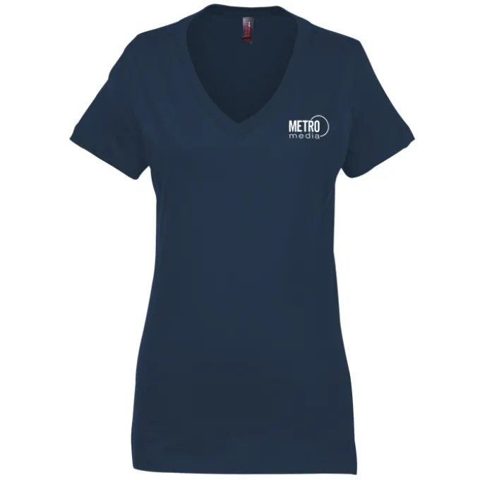Perfect Weight V-Neck Tee - Ladies'