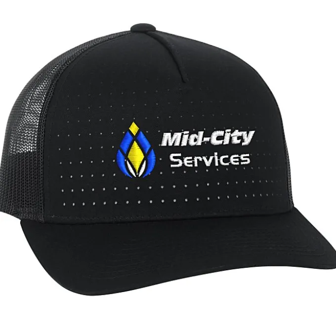 Perforated 5-Panel Trucker Cap