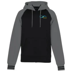 Performance Colorblock Full-Zip Hooded Sweatshirt - Men's - Embroidered