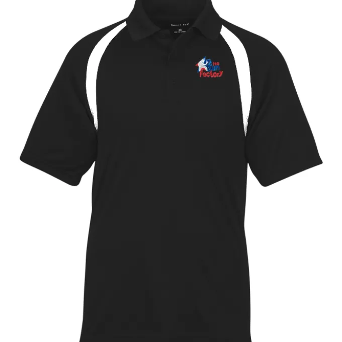 Performance Colorblock Raglan Polo