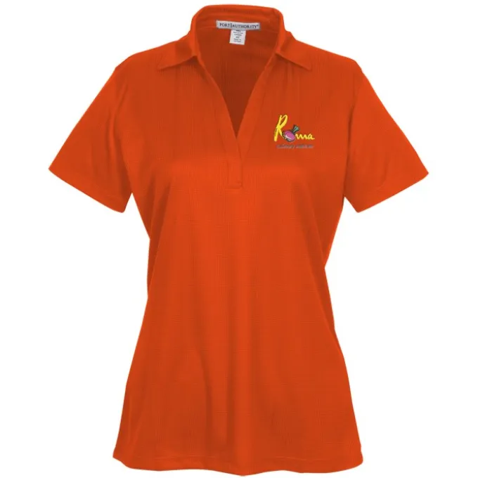 Performance Fine Jacquard Polo - Ladies'