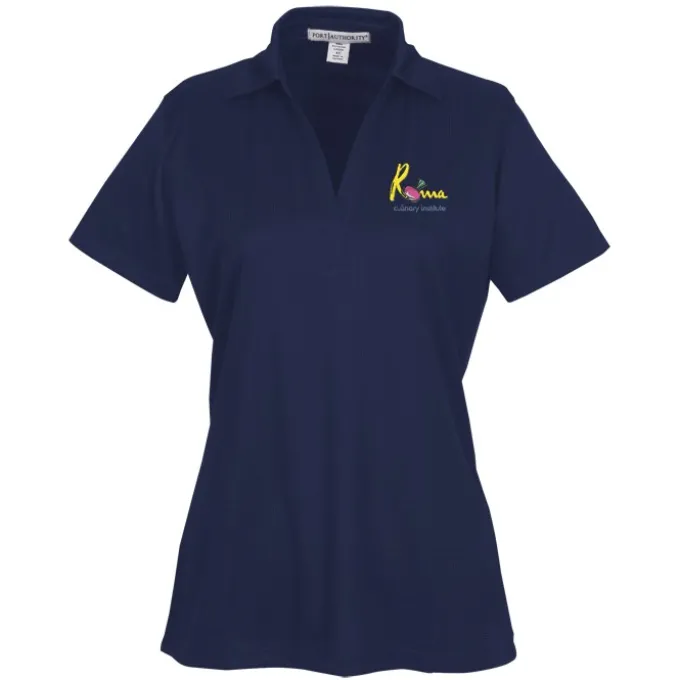 Performance Fine Jacquard Polo - Ladies'